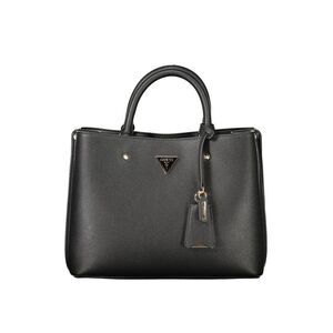 Guess Jeans \"Black Polyurethane Womens Bag\"